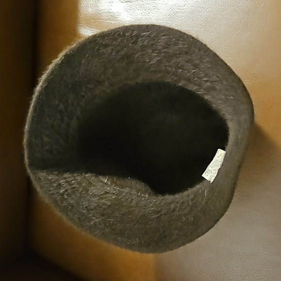 Vintage French Brown Rabbit Fur Bucket Hat - Picture 7 of 9